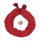 The Bead Chest 2mm Glass Seed Beads - Full Strand of Afghani Tribal Beads (Red) - Bunch of 10 Strands